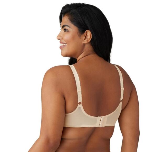 Wacoal Women Simple Shaping Underwire Comfort Minimizer Bra Size 40C Beige NWOT - Picture 3 of 9